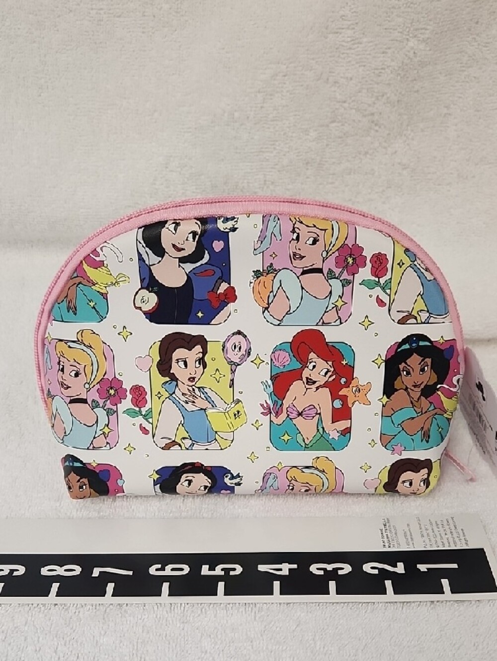 Disney Pink Multicolor Princess Cosmetic Bag - Picture 2 of 5